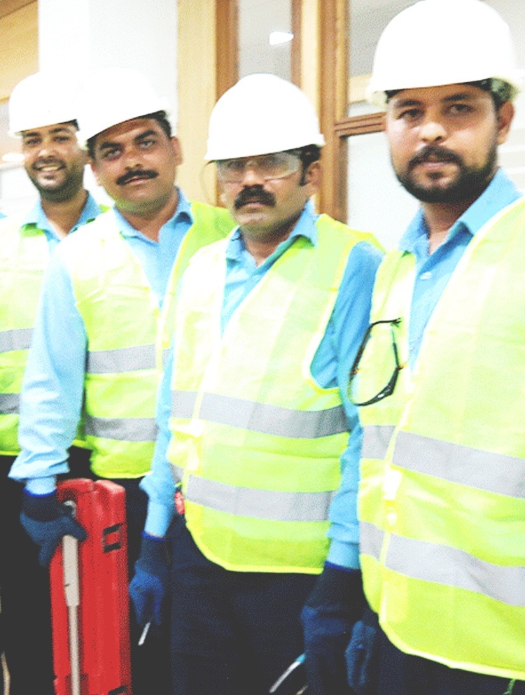 Pakistan facilities management team